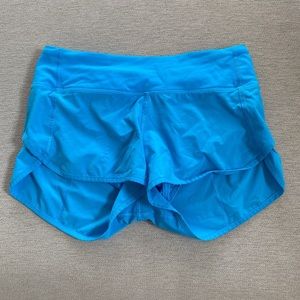 lululemon speed shorts size 4
